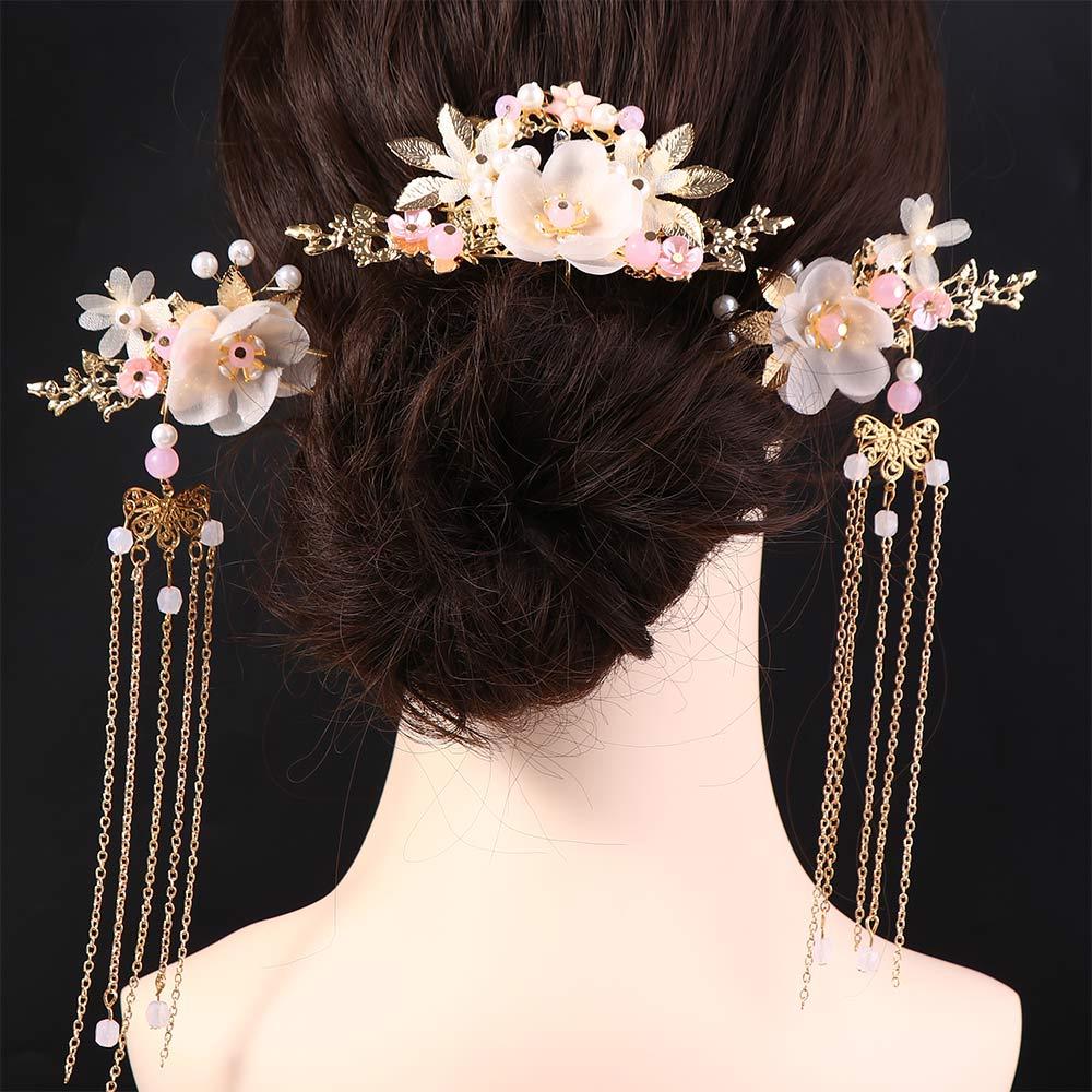 Hair Care Japanese - Chinese Long Tassel Hairpins Women Girls
