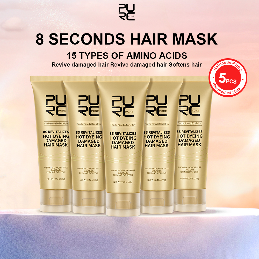 Hair Care Dupes - PURC Hair Mask Set 8 Seconds