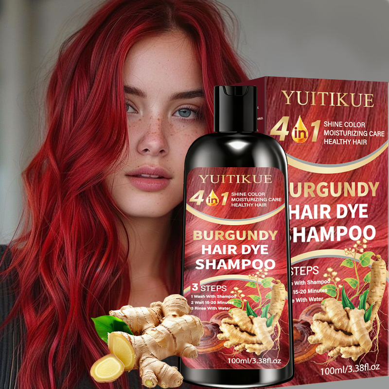 Burgundy Hair Dye Shampoo, 4 I – Hair Care Herbal Bewertung und Preis