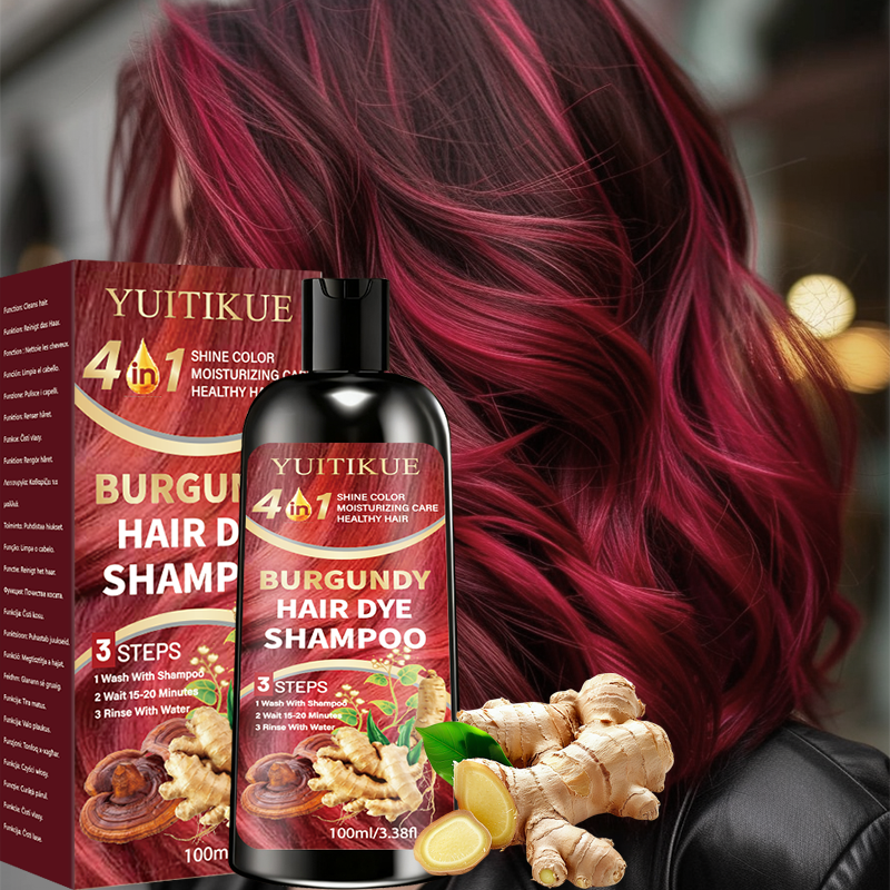 Burgundy Hair Dye Shampoo, 4 I – Hair Care Herbal Bewertung und Preis