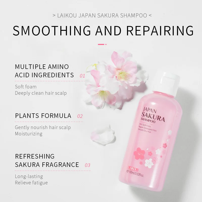 LAIKOU Japan Sakura  Shampoo R – Hair Care Japanese Bewertung und Preis