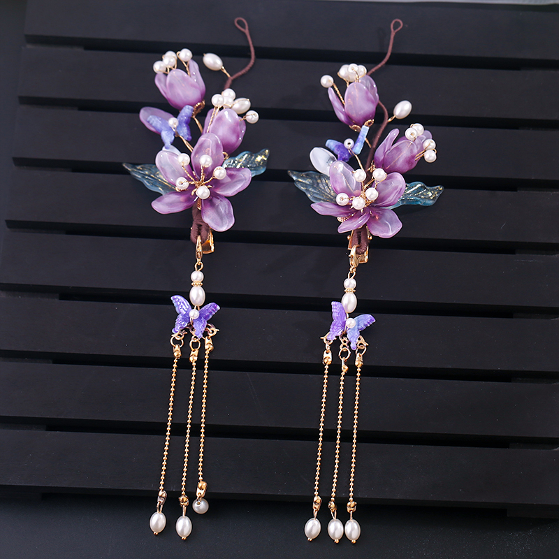 Chinese Glazed Flower Hairpin  – Hair Care Japanese Bewertung und Preis