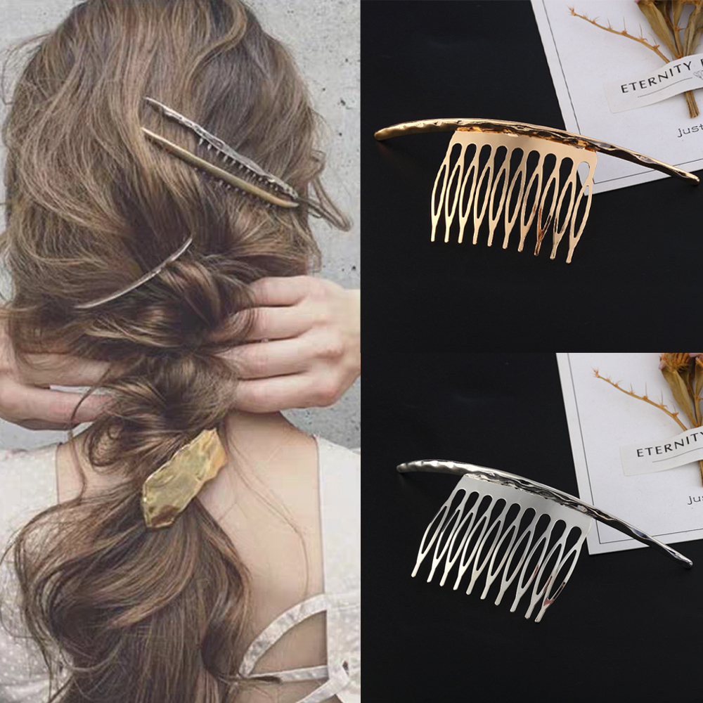 Elegant Metal Hair Combs For W – Hair Care Japanese Bewertung und Preis