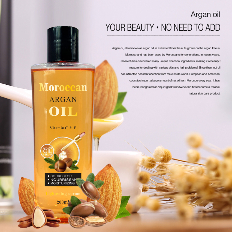 Moroccan Argan Oil Facial Body – Hair Care Vegetables Bewertung und Preis