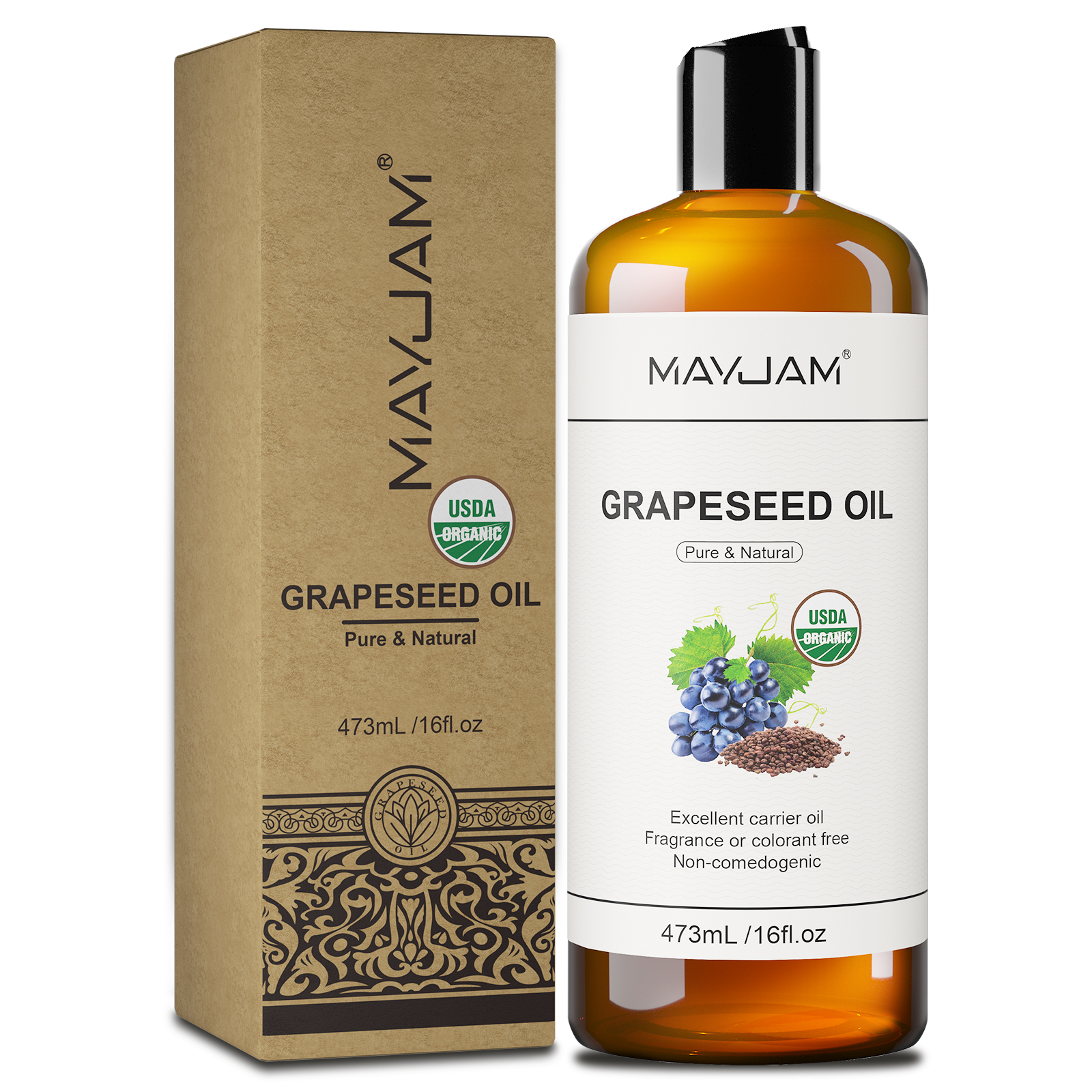 16fl.oz Coconut Base Oil Grape – Hair Care Vegetables Bewertung und Preis