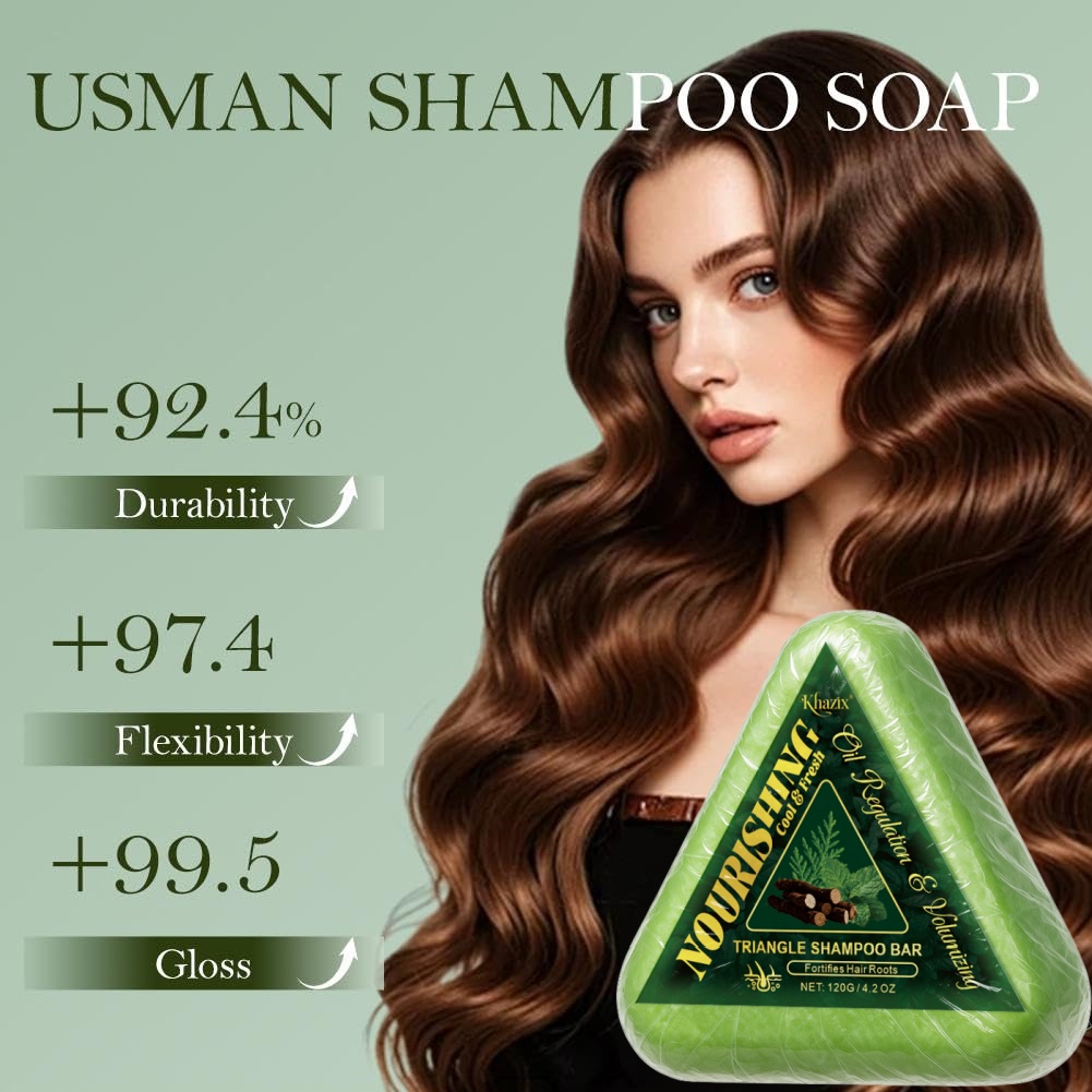 Green Triangle Soap Shampoo Ba – Hair Care Herbal Bewertung und Preis