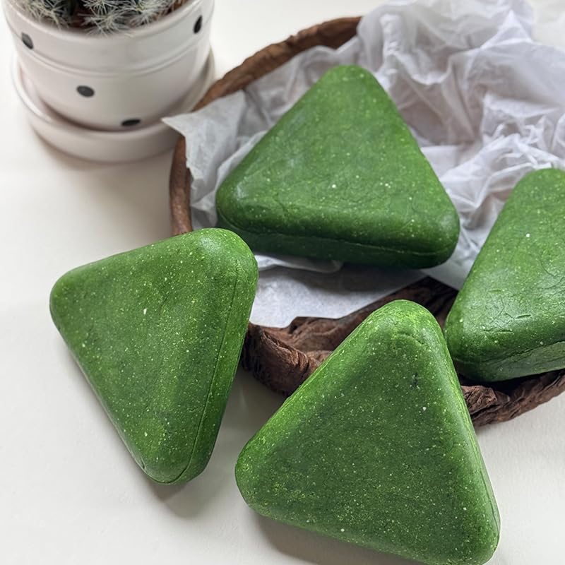 Green Triangle Soap Shampoo Ba – Hair Care Herbal Bewertung und Preis