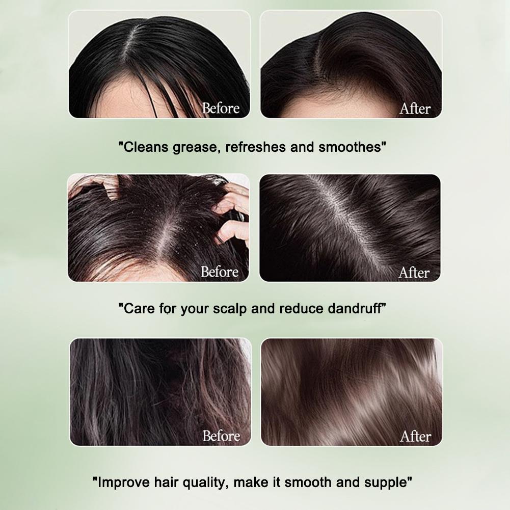 1-10Pcs Natural Herbal Shampoo – Hair Care Herbal Bewertung und Preis