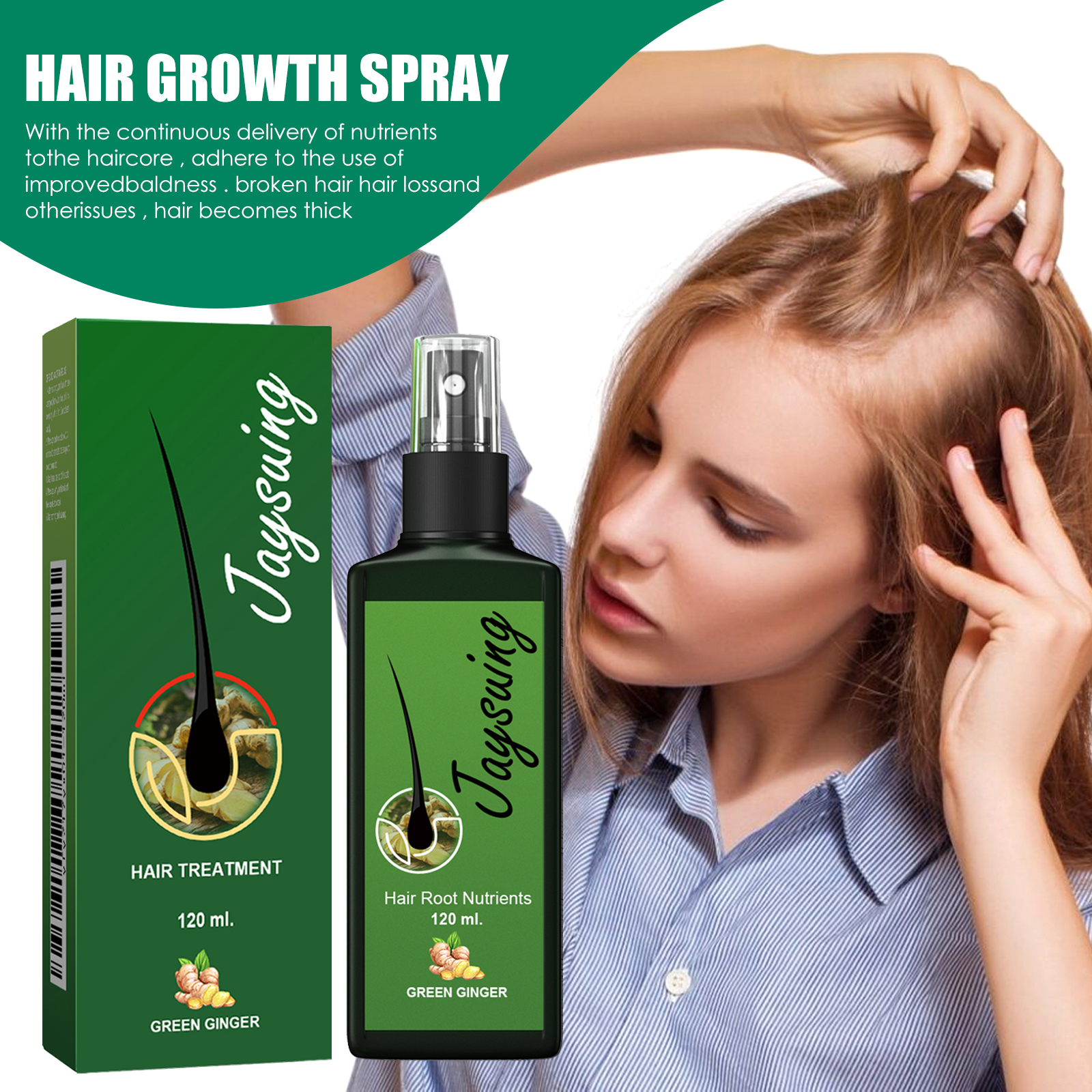 Fast Hair Growth Spray Anti-Ba – Hair Care Herbal Bewertung und Preis