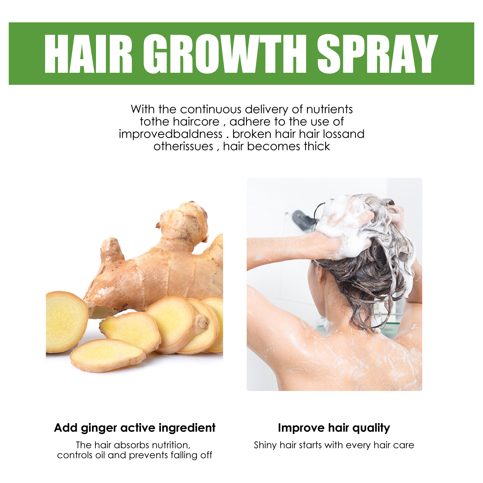 Fast Hair Growth Spray Anti-Ba – Hair Care Herbal Bewertung und Preis