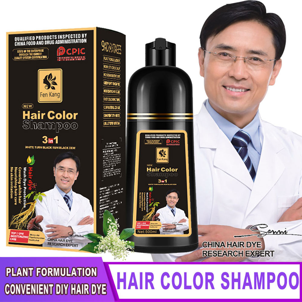 3 In 1 Instant Coloring Shampo – Hair Care Herbal Bewertung und Preis