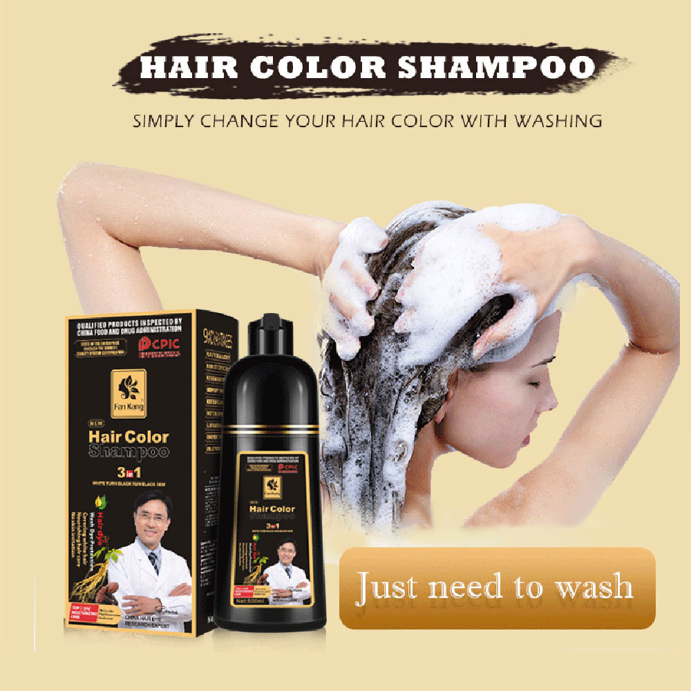 3 In 1 Instant Coloring Shampo – Hair Care Herbal Bewertung und Preis