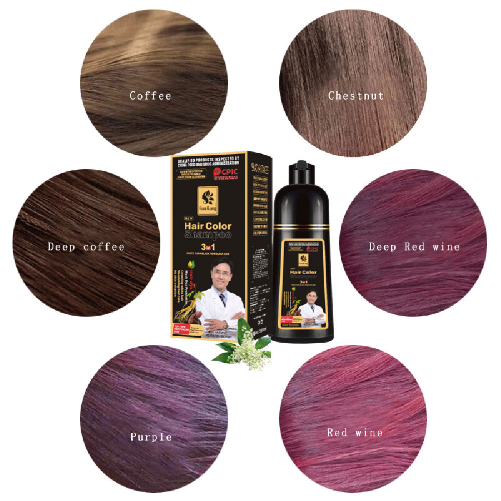3 In 1 Instant Coloring Shampo – Hair Care Herbal Bewertung und Preis