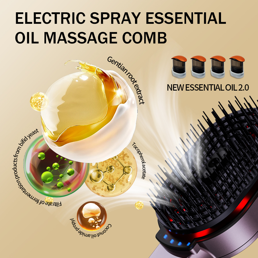4-in-1 Massage Comb Essential  – Hair Care Herbal Bewertung und Preis
