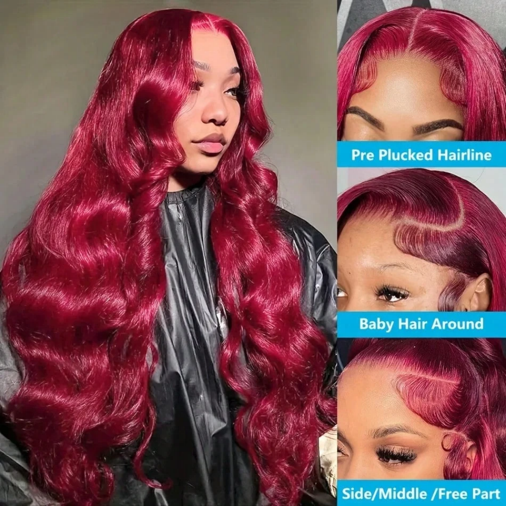 32 Inch 99j Burgundy HD Lace F – Hair Care Wella Bewertung und Preis